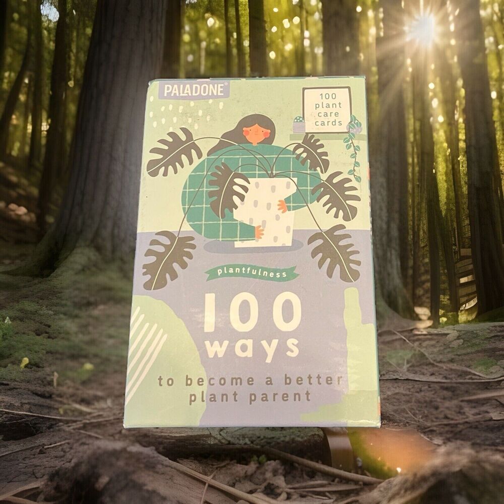 Paladone 100 Plant Care Cards NEW